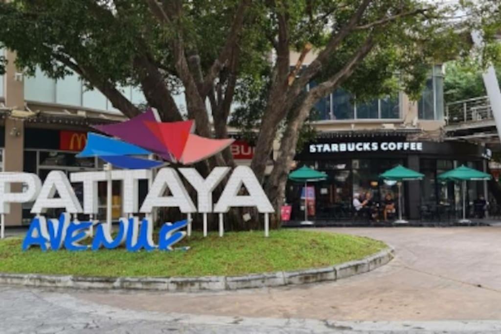The Base Central Pattaya Quiet King-Bed With Infinity Pool & Free Netflix Exterior foto